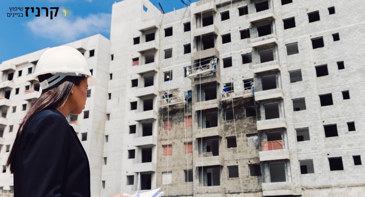 שיפוץ חזית בניין