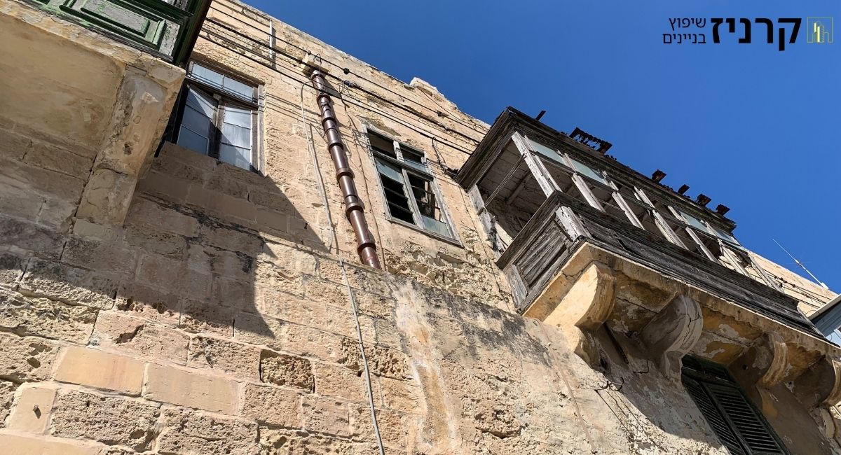 חיזוק עמודים בבניין